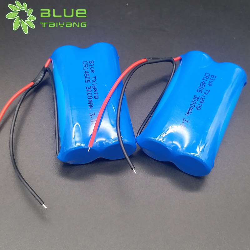 CR14505 3000mah 3.0V cylindrical lithium li-mno2 battery pack