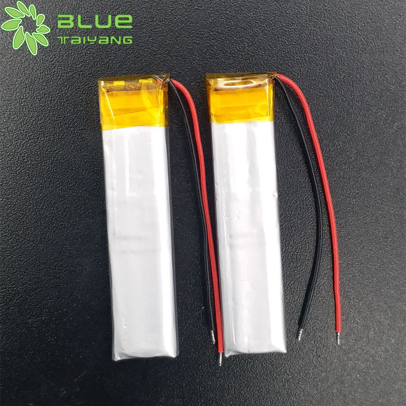Li polymer battery 301046 3.7v 100mah lipo battery
