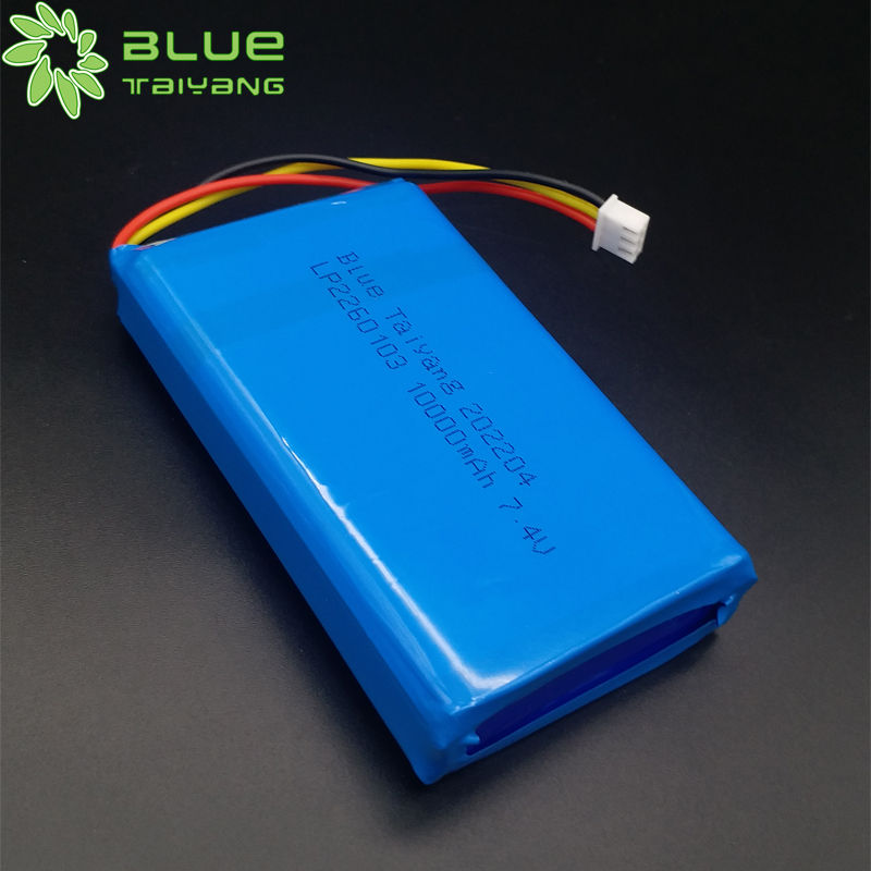 2260103 Li-polymer battery pack 7.4V 10000mah 10Ah Lipo Battery