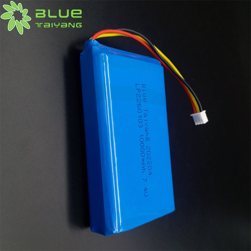 2260103 Li-polymer battery pack 7.4V 10000mah 10Ah Lipo Battery