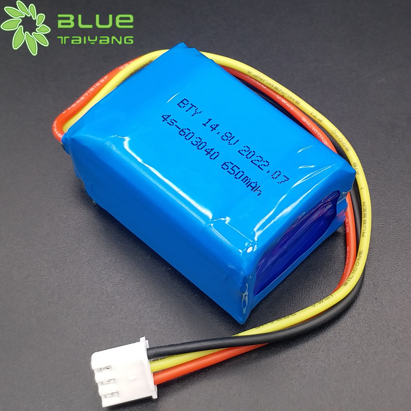 4s-603040 650mah rechargeable pack small size 4s 14.8v lipo battery