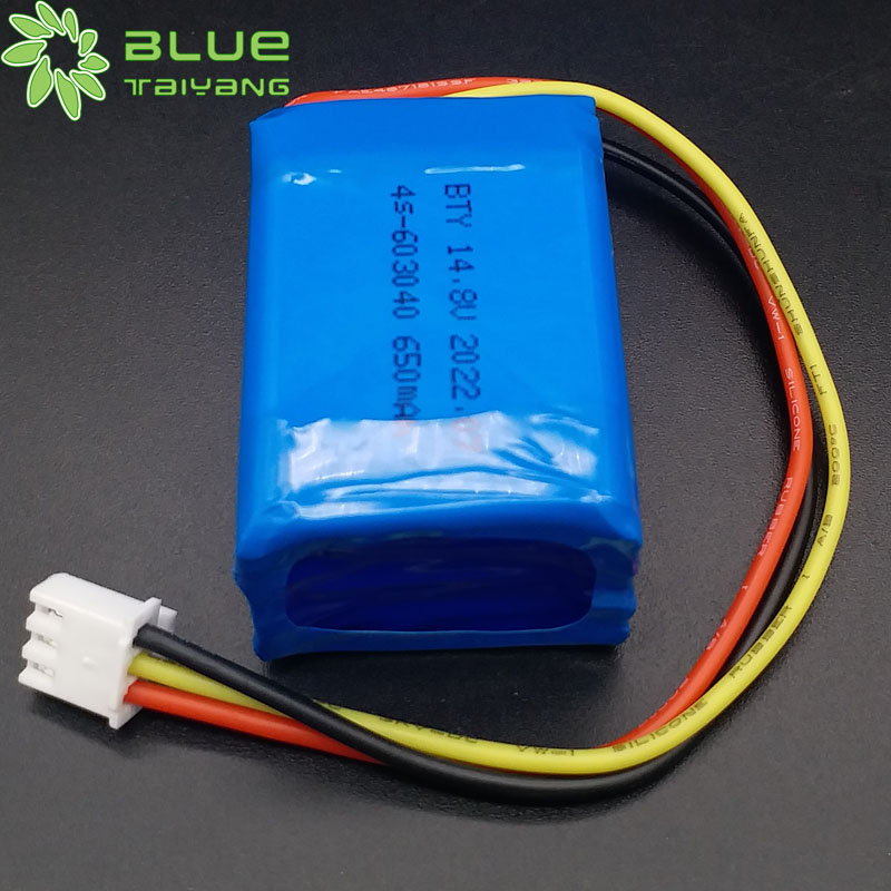 4s-603040 650mah rechargeable pack small size 4s 14.8v lipo battery