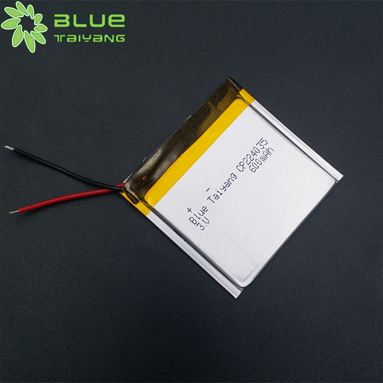 CP224035 600mah 3v Li-MnO2 battery