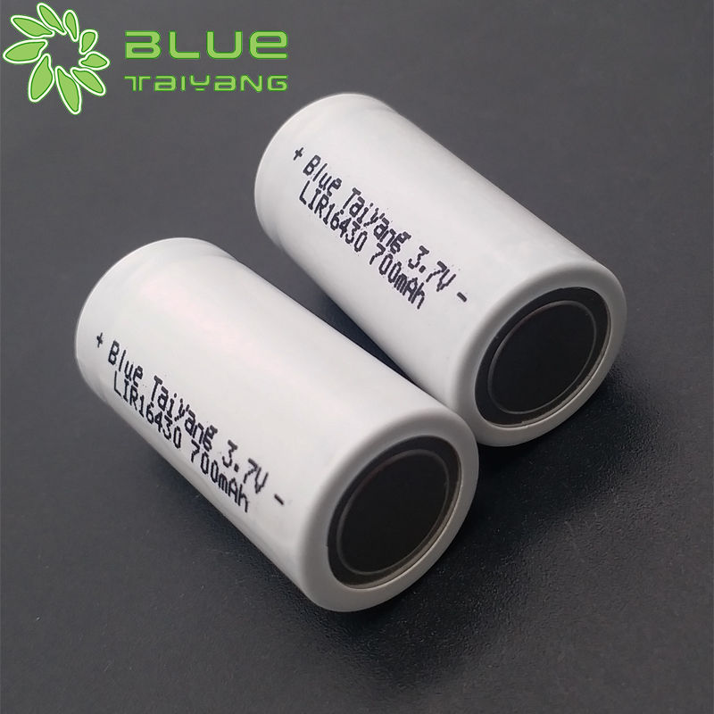LiR16340 3.7v 700mAh li-ion Battery