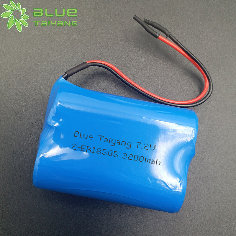 2-ER18505M 7.2v 3200mah li-socl2 batteries pack
