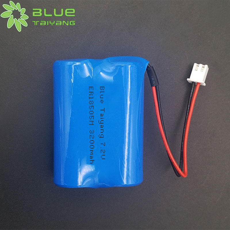 2-ER18505M 7.2v 3200mah li-socl2 battery pack