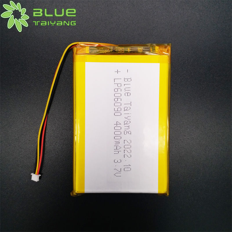 High capacity lithium polymer battery 4000mah 3.7v 14.8wh 606090 polymer li-ion battery