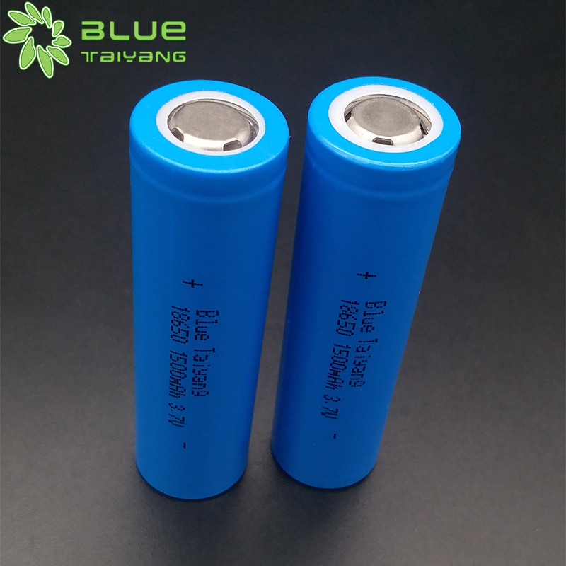 lithium-ion 3.7v icr18650 1500mah 5.55wh lithium rechargeable battery