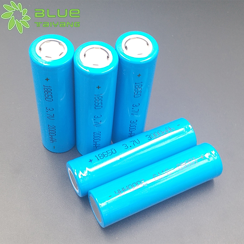 cylindrical rechargeble li ion battery 3000mah 3.7v 11.1wh 18650 battery