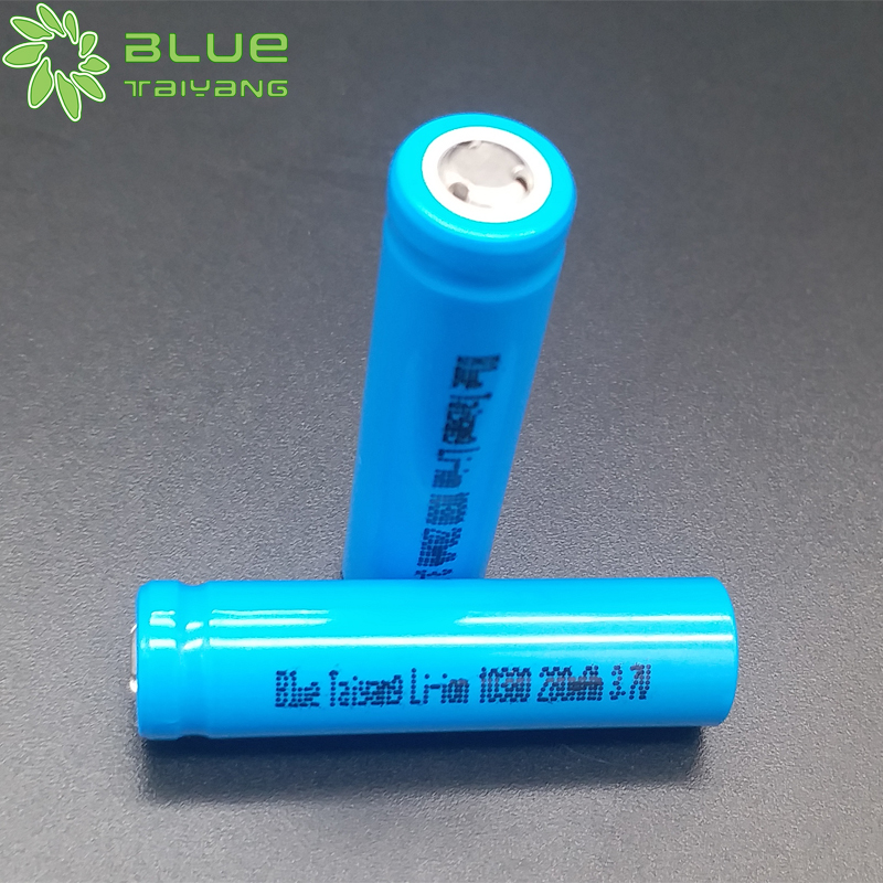 cylindrical lithium-ion 10380 280mah 3.7v 1.036wh li-ion battery