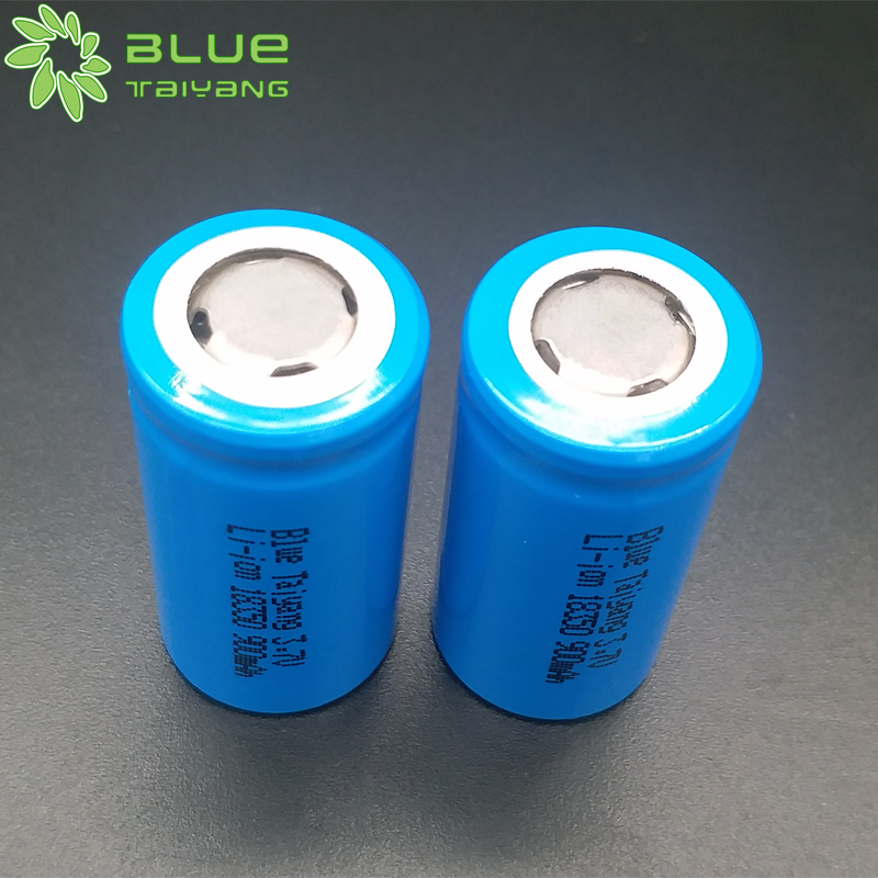 Rechargeable 3.7v 900mah bl 5c lithium ion battery icr 18350 li ion battery
