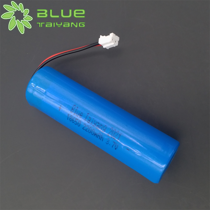 rechargeable 18650 3.7v 2200mah 3.7 volt li-ion battery