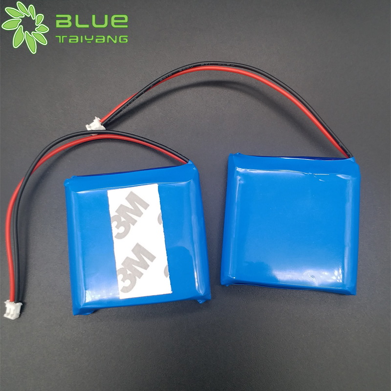 Square rechargeable lipo battery pack 104242 3.7v 2000mah lithium polymer cell