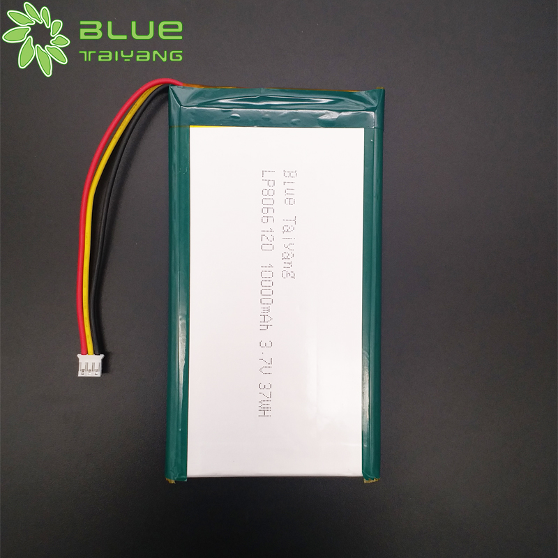 Rechargeable battery 8066120 3.7v 10000mah battery cell