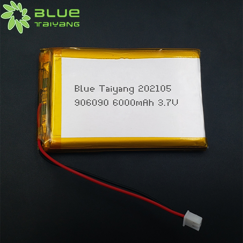 906090 3.7V 6000mAh Lipo Battery Rechargeable Lithium Polymer Ion Battery