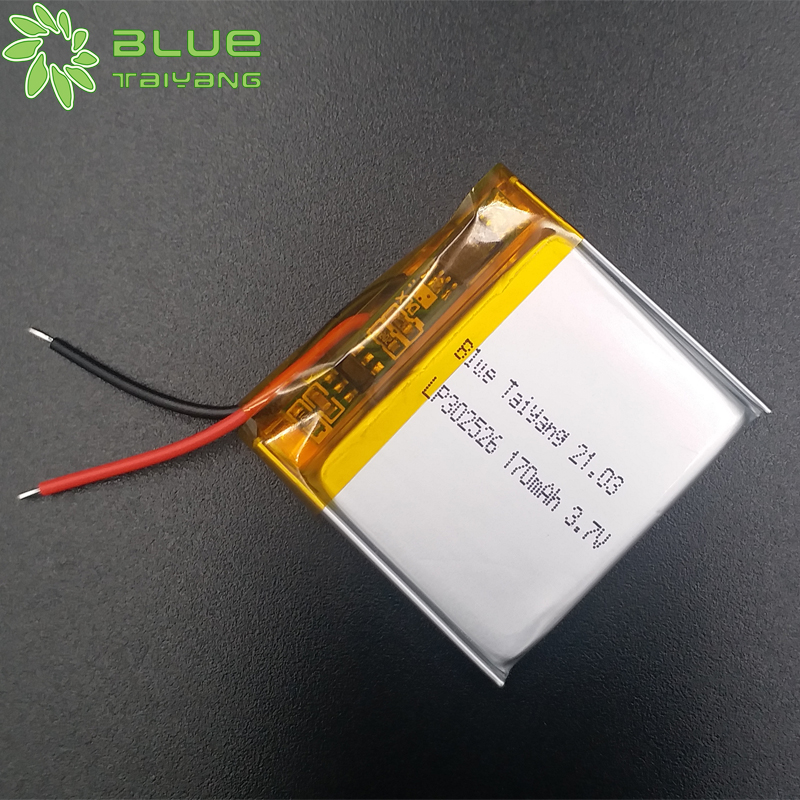 deep cycle lithium polymer battery 302526 3.7V 170mah lipo battery