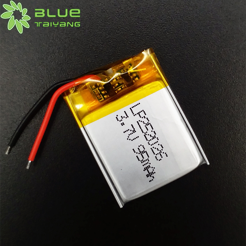 252026 lithium ion polymer rechargeable 3.7v 95mah lipo battery