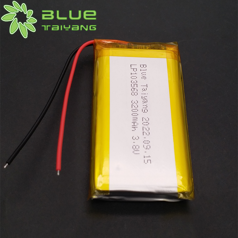 Hot Sale Rechargeable 103568 4.35v 3200mah 3.8v lithium polymer battery