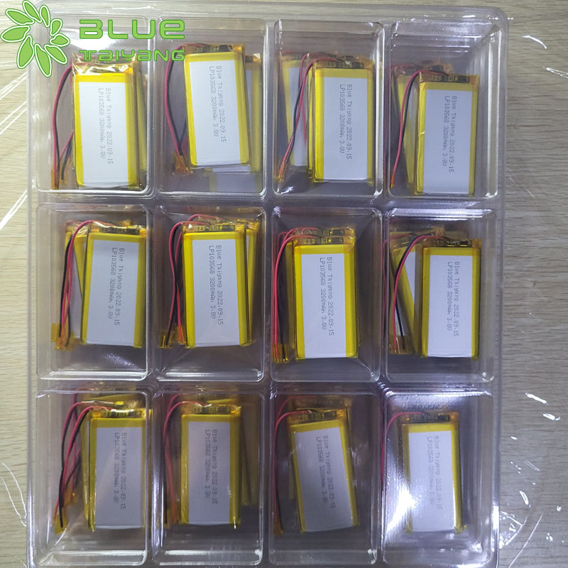 Hot Sale Rechargeable 103568 4.35v 3200mah 3.8v lithium polymer battery
