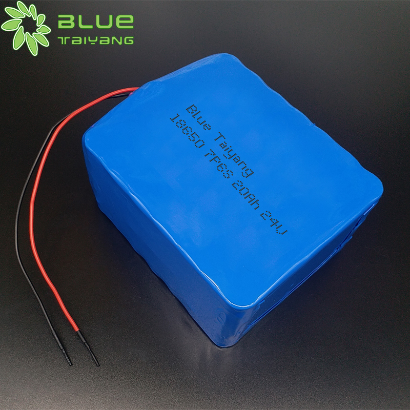 Customized li ion battery pack 18650 7P6S 24V 20ah lithium battery pack