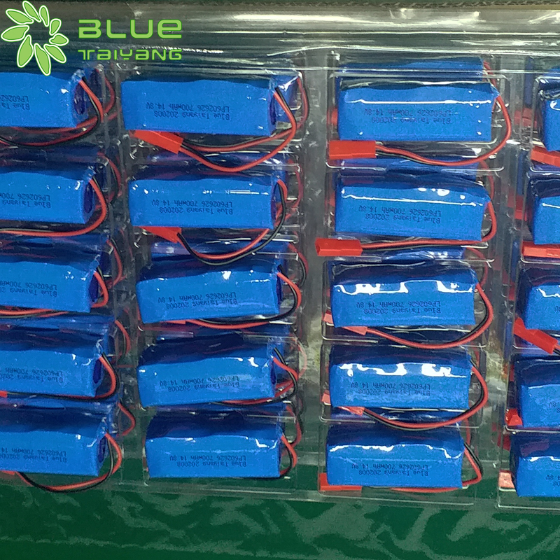 4s-602626 rechargeable pack small size 4s1p 14.8v 700mahrechargeable li-polymer battery pack