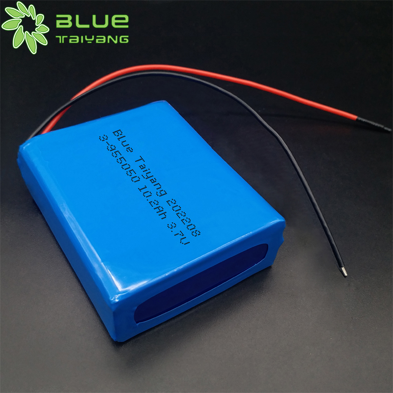 rechargeable battery pack 3-955050 3.7V 10.2Ah 10Ah 10200mah 10000mah outdoor camera polymer ternary lithium battery pack