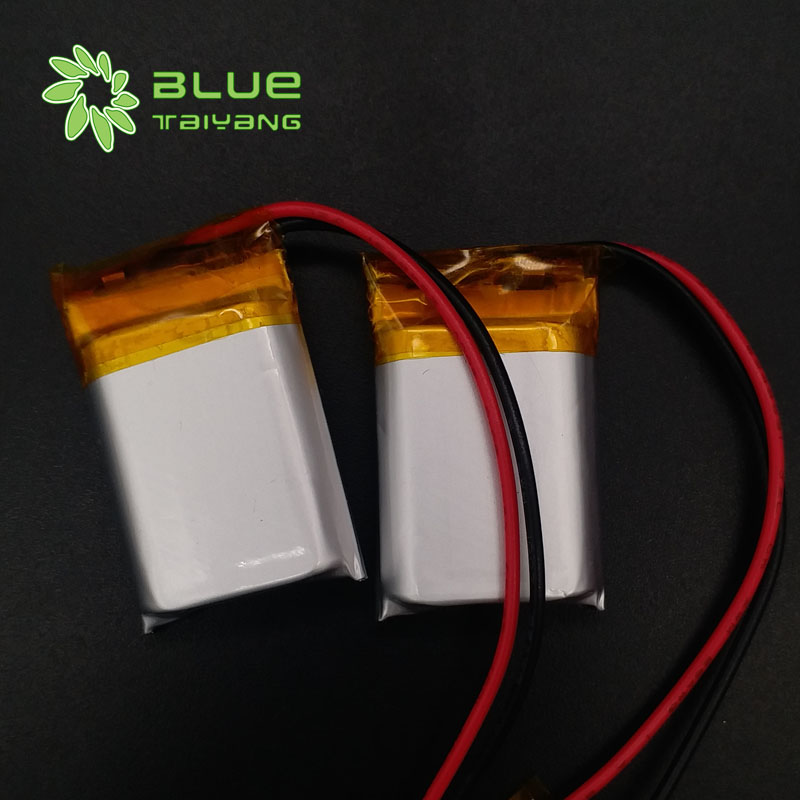 deep cycle 3.7v lithium polymer 702030 420mAh flashing torch battery