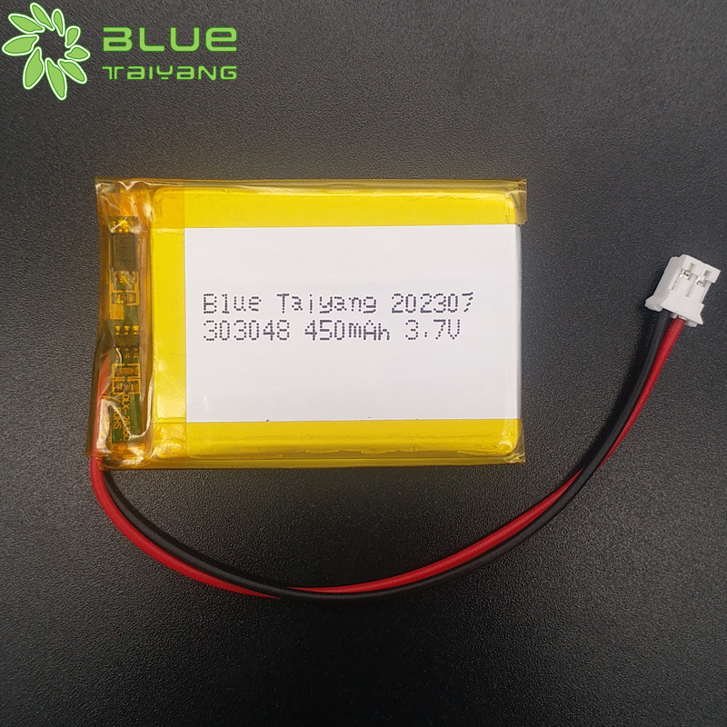 303048 rechargeable polymer batterie lipo 3.7v 450mah lipo battery