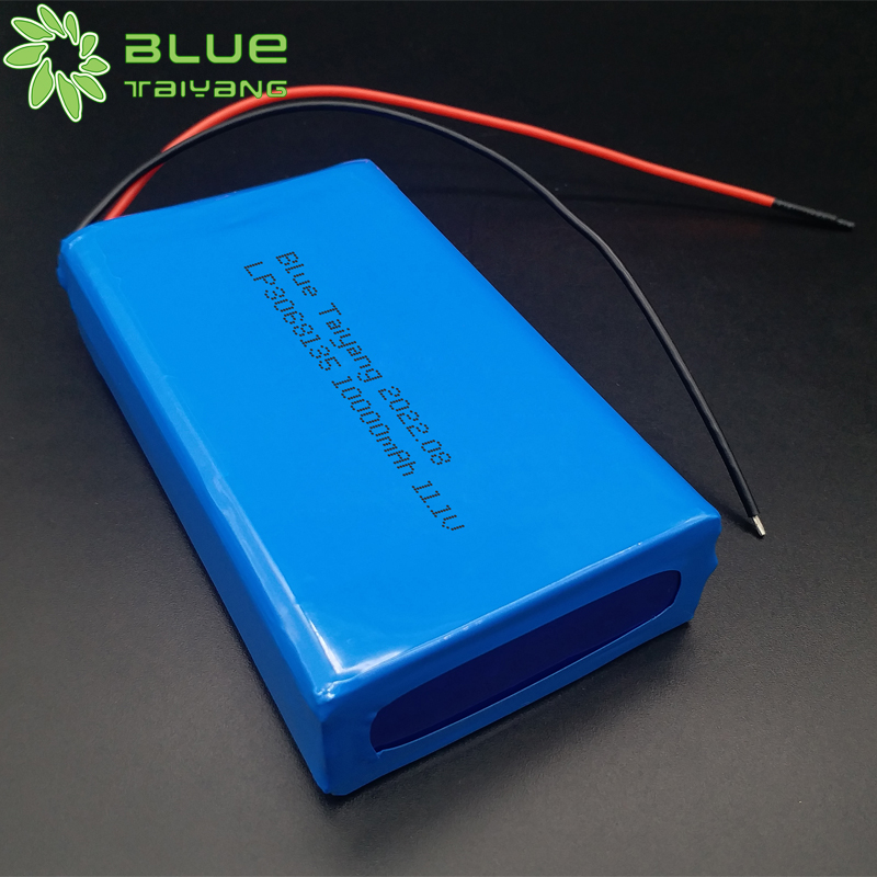 LP3068135 11.1v 10000mah 12v battery pack 12v 10ah lithium ion battery