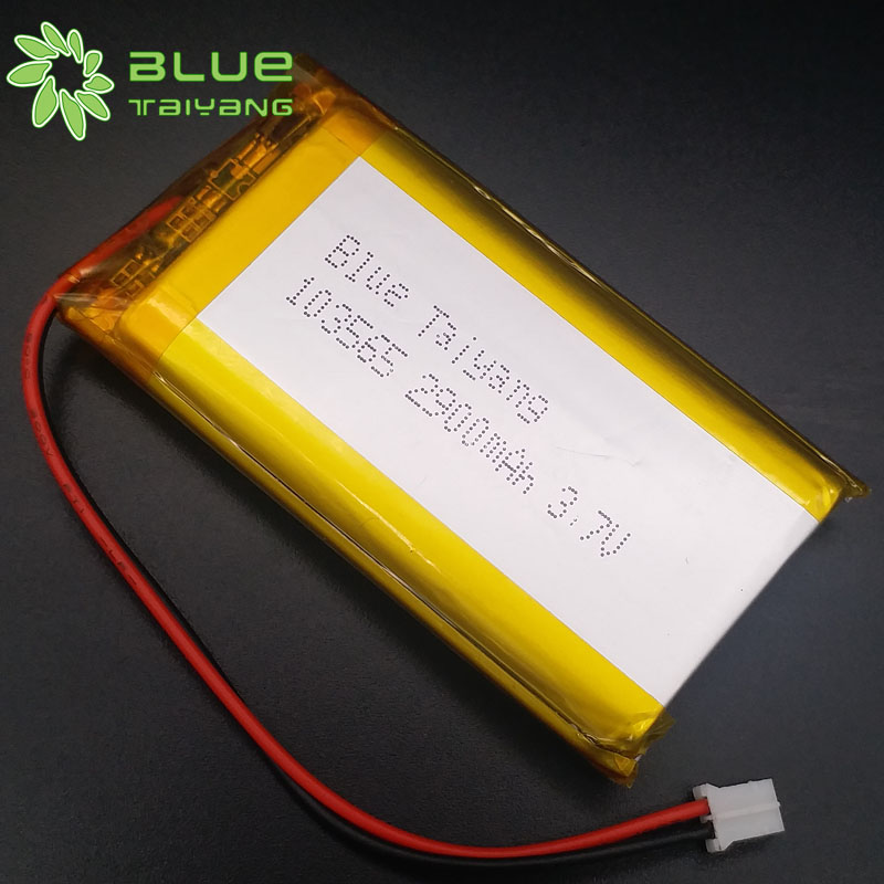 Wholesale Li-Ion polymer battery 103565 3.7v 2800mah 2900mah lithium polymer battery