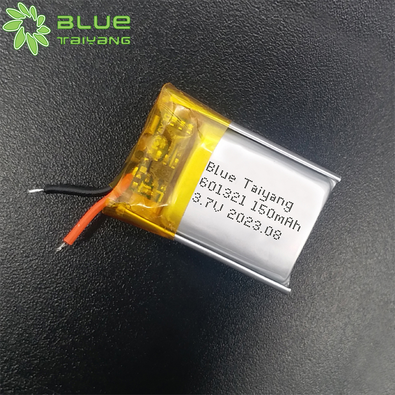 high quality small Lithium Polymer Batteries 601321 3.7v 150mah lipo battery for long battery life earphone