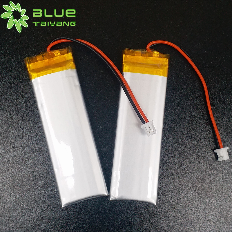 Long size high capacity battery 541753 3.7v 500mah 1.85wh rechargeable lipo drone 500 mah battery