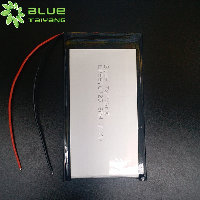 capacitor battery cell 5570125 3.7v 6000mah 22.2wh rechargeable battery charger phone