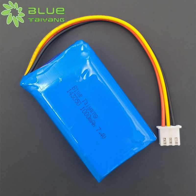 Rechargeable Storage 143050 lithium Polymer battery pack 7.4V 1Ah 1000mah Lipo Battery