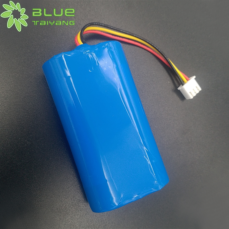 Rechargeable 2s1p 3ah fst 18650 7.4v 3000mah pack lithium ion battery