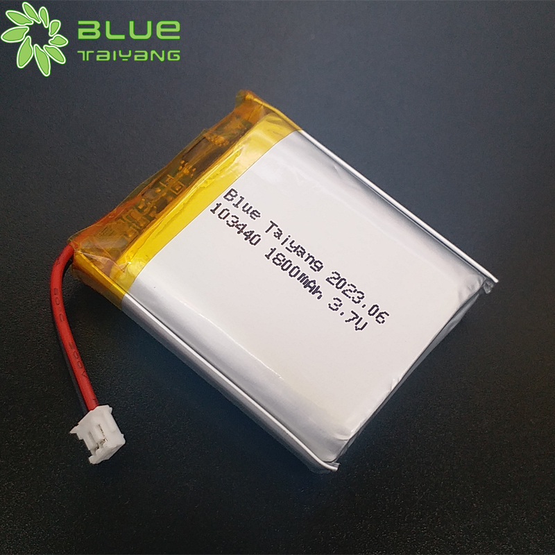 103440 li polymer batteries 3.7v 1800mah 6.66wh lipo li-ion battery 3.7v 1800mah