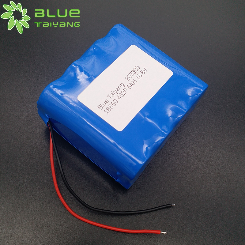 4s2p 18650 battery pack battery 14.8v rechargeable battery pack 18650 14.8v 5000mah li-ion battery pack