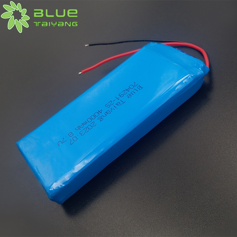 704291 8.7v 4000mah lithium ion polymer battery pack
