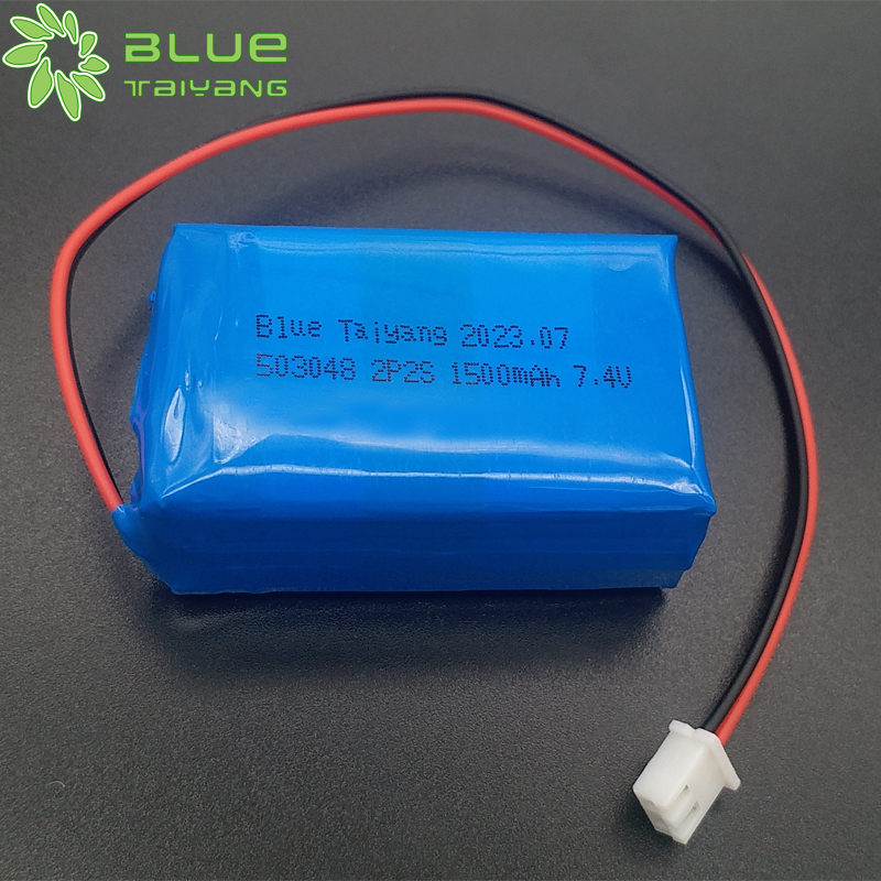4-503048 7.4v 1500mah 3C rechargeable polymer lithium battery pack