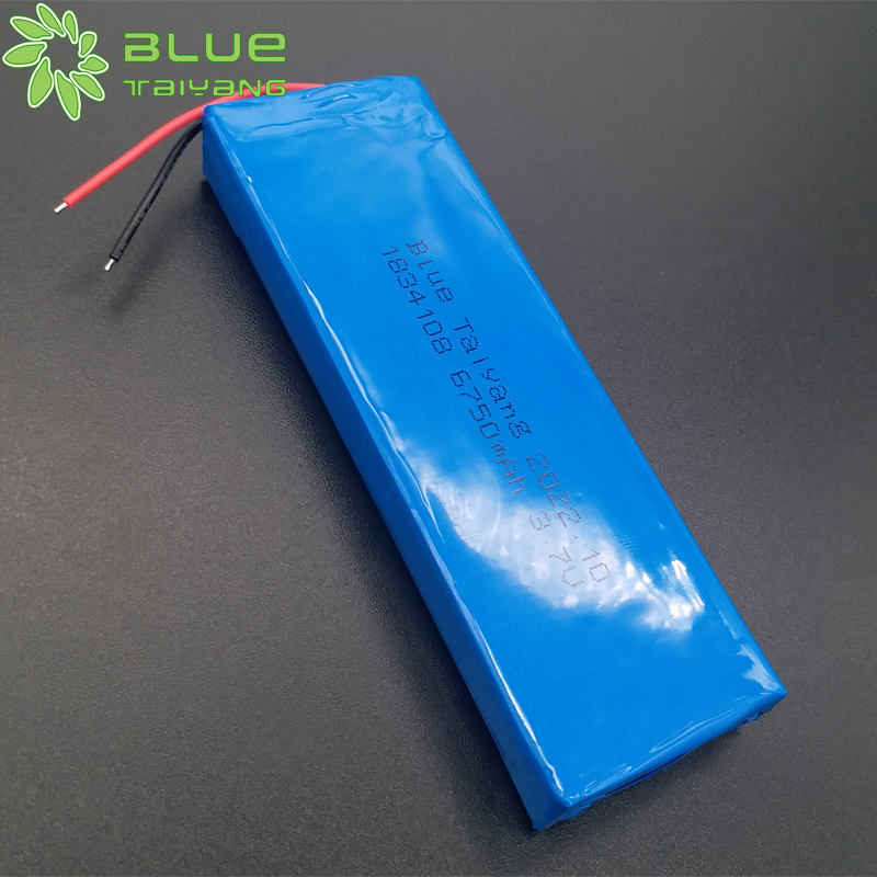 Rechargeable battery pack 1834108 3.7V 6750mAh polymer lithium battery pack