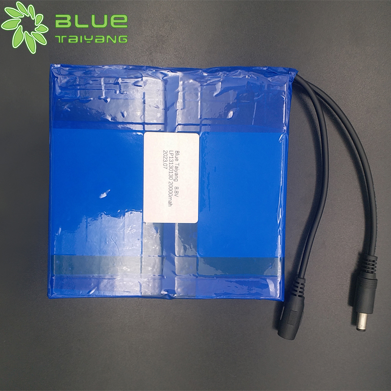 13130130 8.8V 20Ah rechargeable polymer lithium battery pack