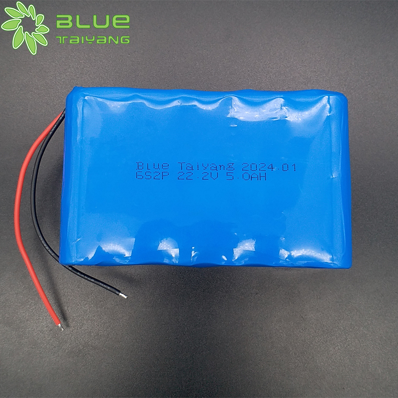 12-18650 li-ion 18650 battery pack 6s2p 22.2v 5000mah rechargeable lithiun battery pack