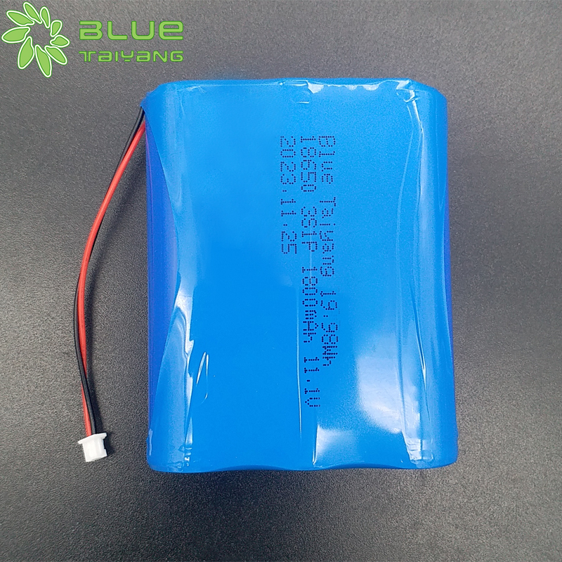 Deep Cycle rechargeable 3S 11.1v 1800mah 18650 12v li ion battery pack