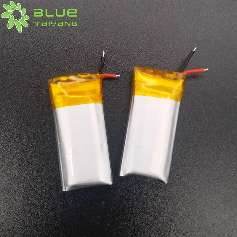 601430 210mah 3.7v rechargeable lithium polymer battery for overdrive  headset