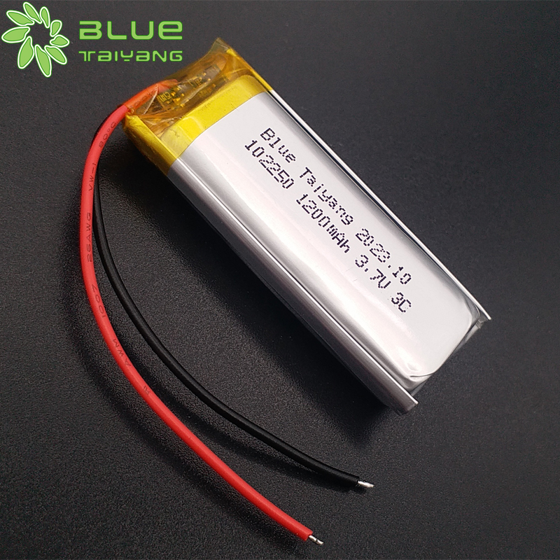 102250 3.7v 1200mah 3C li polymer battery recargable lithium polymer batteries