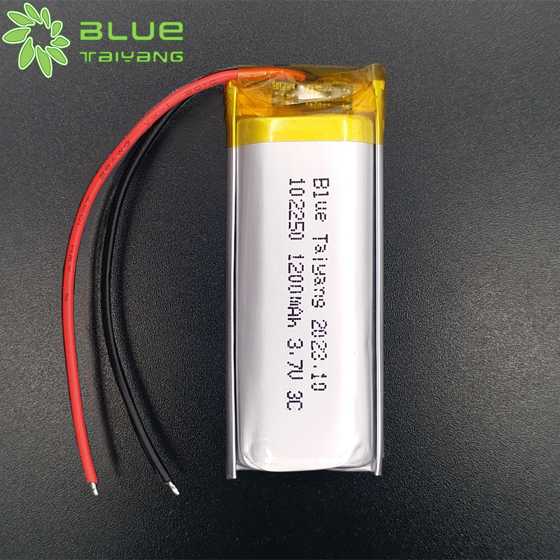 102250 3.7v 1200mah 3C li polymer battery recargable lithium polymer batteries