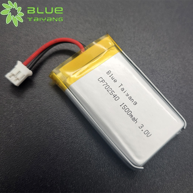 CP702540 3.0V 1500mah primary lithium limno2 battery