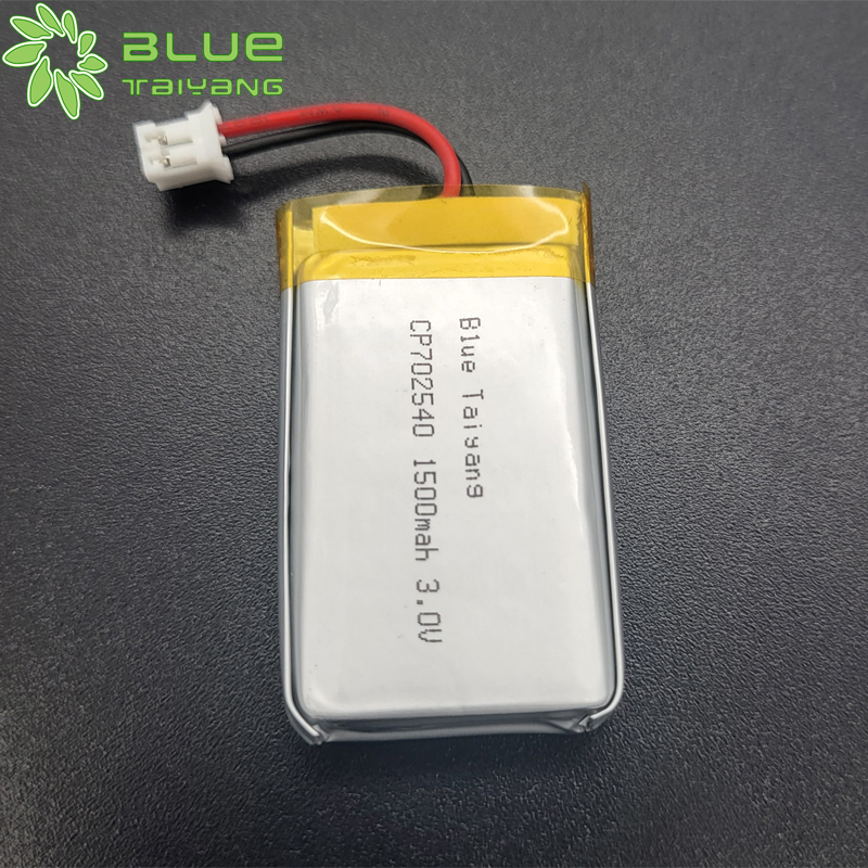 CP702540 3.0V 1500mah primary lithium limno2 battery
