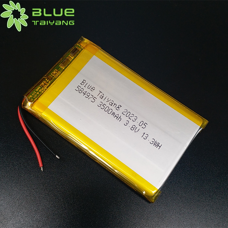 584975 Lithium Polymer High Voltage Battery 3.8v 3500mah Rechargeable Li-polymer 3.8v Lipo Lithium Battery