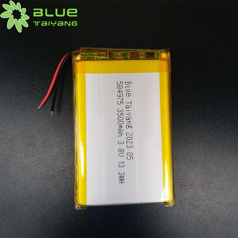 584975 Lithium Polymer High Voltage Battery 3.8v 3500mah Rechargeable Li-polymer 3.8v Lipo Lithium Battery